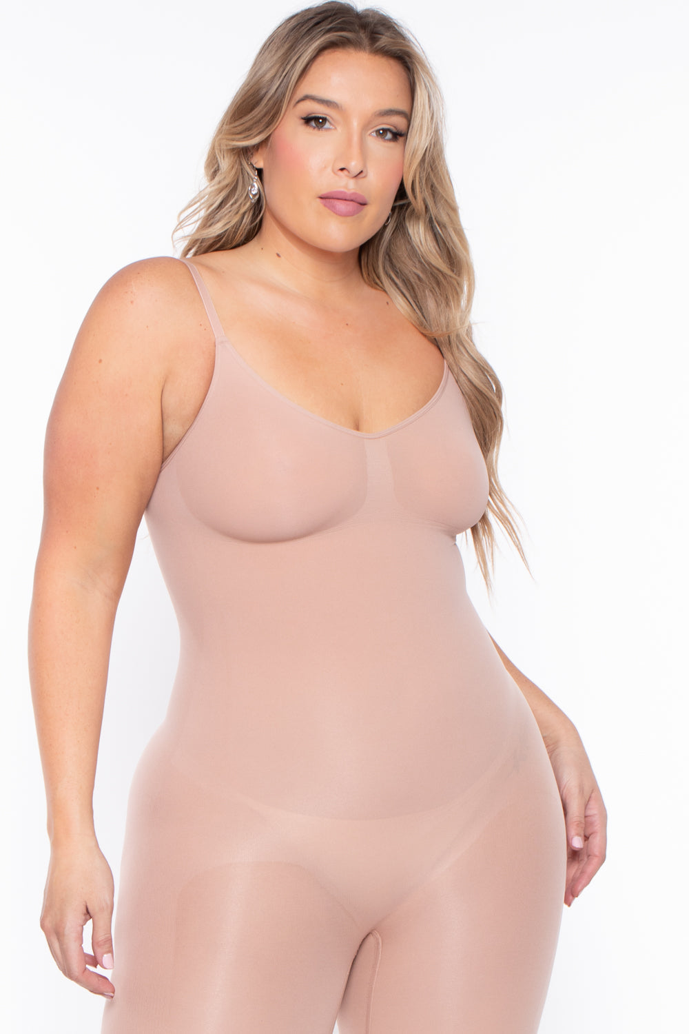 XIAMEN HEXININTERNATIONAL Intimates Plus Size Snatched Shapewear- Nude